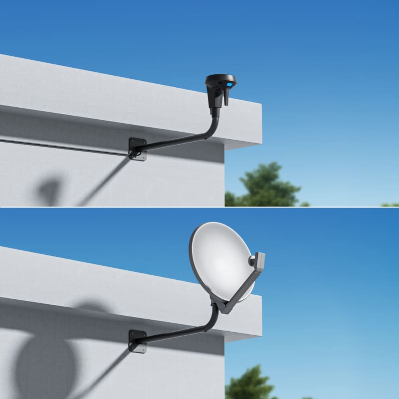 RoboUP RTK Wall Mounting Rod