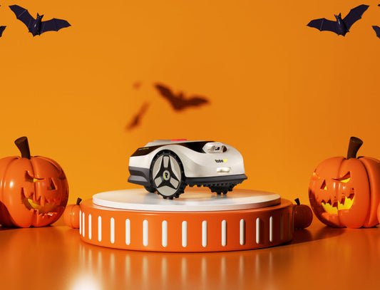 The Halloween Lawn Mower Mystery: The Lawn That Took Care of Itself