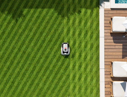 Raccoon 2 SE Just Got Upgraded with Full-Map Parallel Mowing — Finishing Lawns in Half the Time, Fully Striped