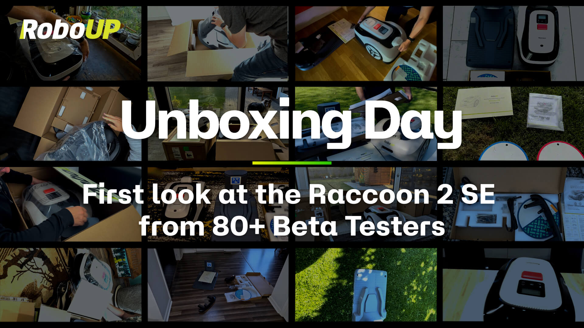 Load video: Life can get hectic, and keeping your lawn in shape shouldn’t add to the stress. The Raccoon 2 SE changes everything. Built for small lawns, it’s a true plug-and-play robot mower. Just press a button and it starts. No Apps, no boundary wires, no complicated setup. It automatically maps your lawn, navigates around obstacles, and returns to recharge on its own. Quiet and efficient, it keeps your grass perfectly trimmed without any supervision or heavy lifting.With Raccoon 2 SE, weekends are yours again. Spend more time with family, enjoy your hobbies, or simply relax while your lawn takes care of itself. Smart, simple, and affordable, it’s the perfect solution for busy homeowners who want their time back.Experience the ease of one-button mowing. Join us on Kickstarter and be among the first to bring Raccoon 2 SE home.