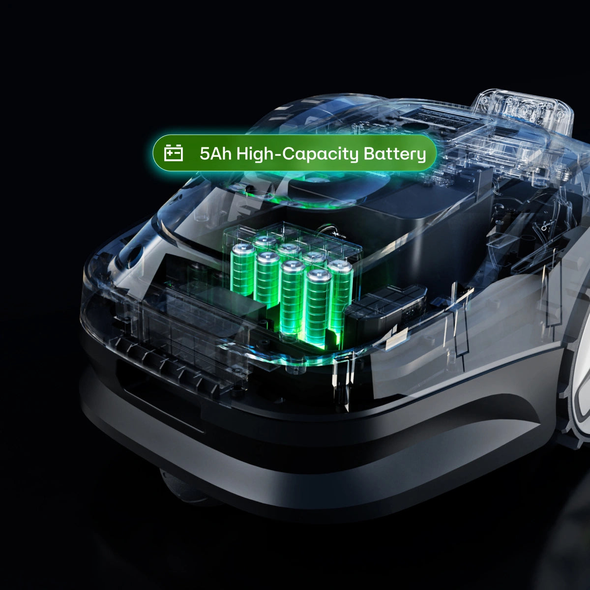 RoboUP Raccoon 2SE AI navigationssystem robotgräsklippare