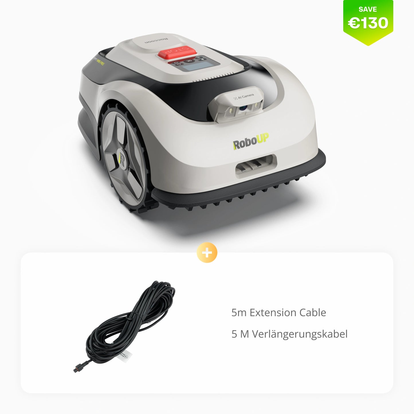 RoboUP Raccoon 2 SE Robot Lawn Mower