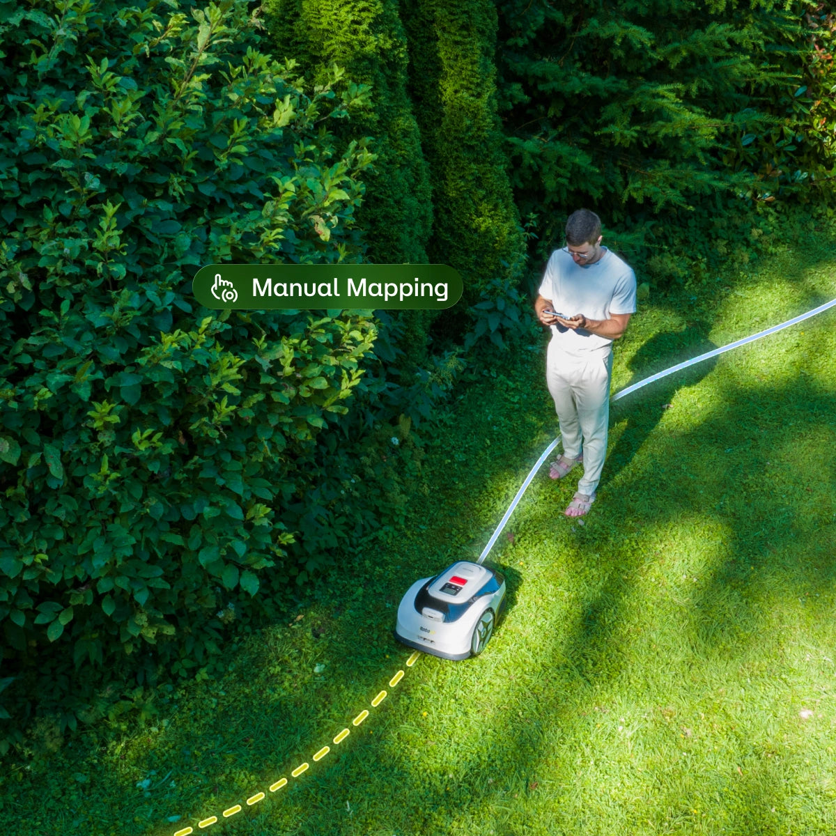 AI vision navigering RoboUP robotgräsklippare