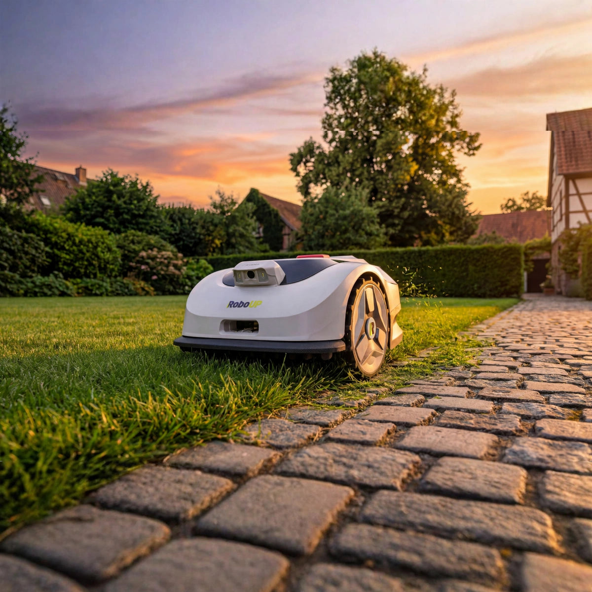 RoboUP Raccoon 2SE robotgräsklippare utan begränsningsslinga