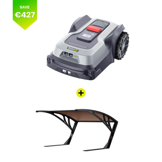 RoboUP TM01 T1200 Pro 2025 Robot Mower+Garage